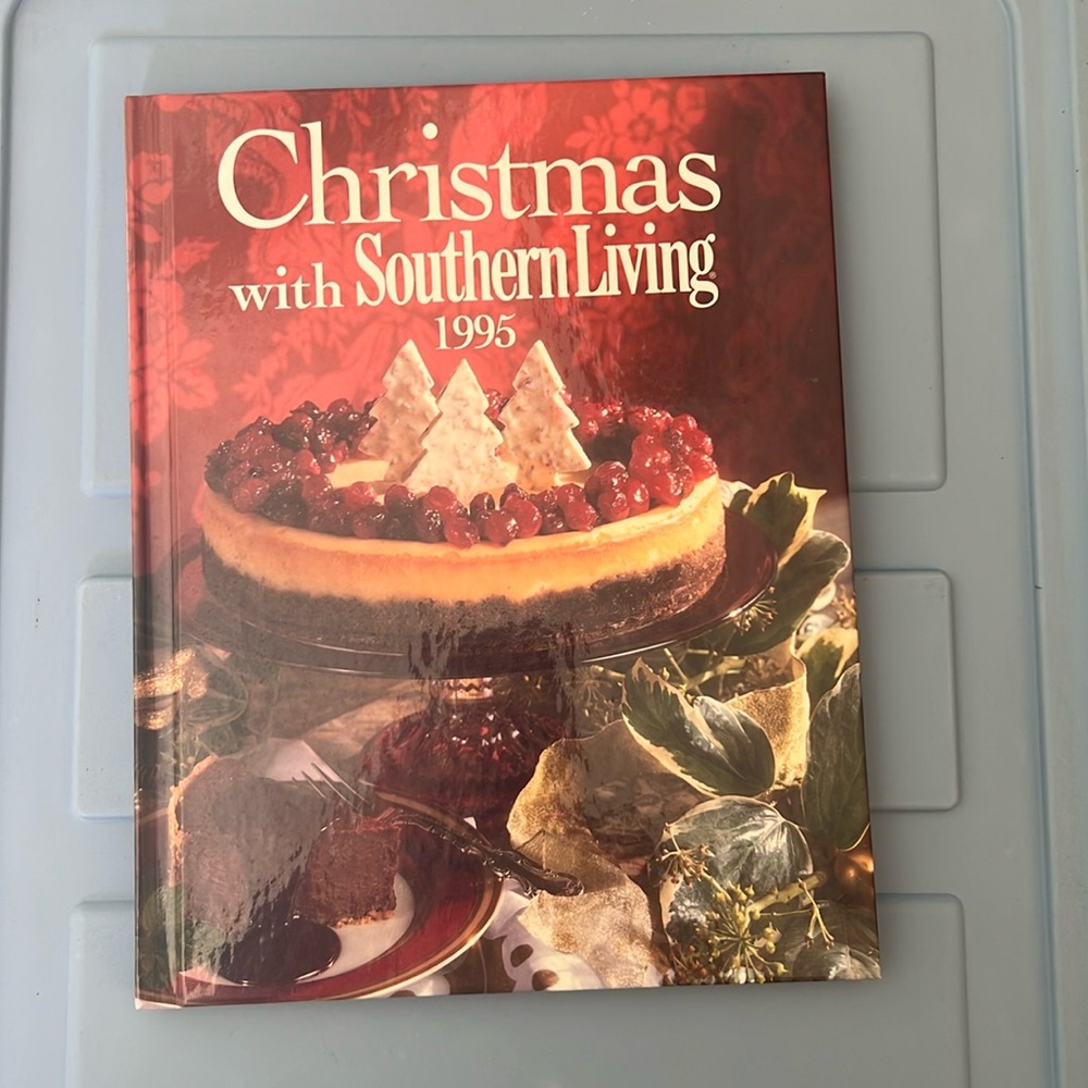 Christmas With Southern Living 1995 Cookbook -EUC